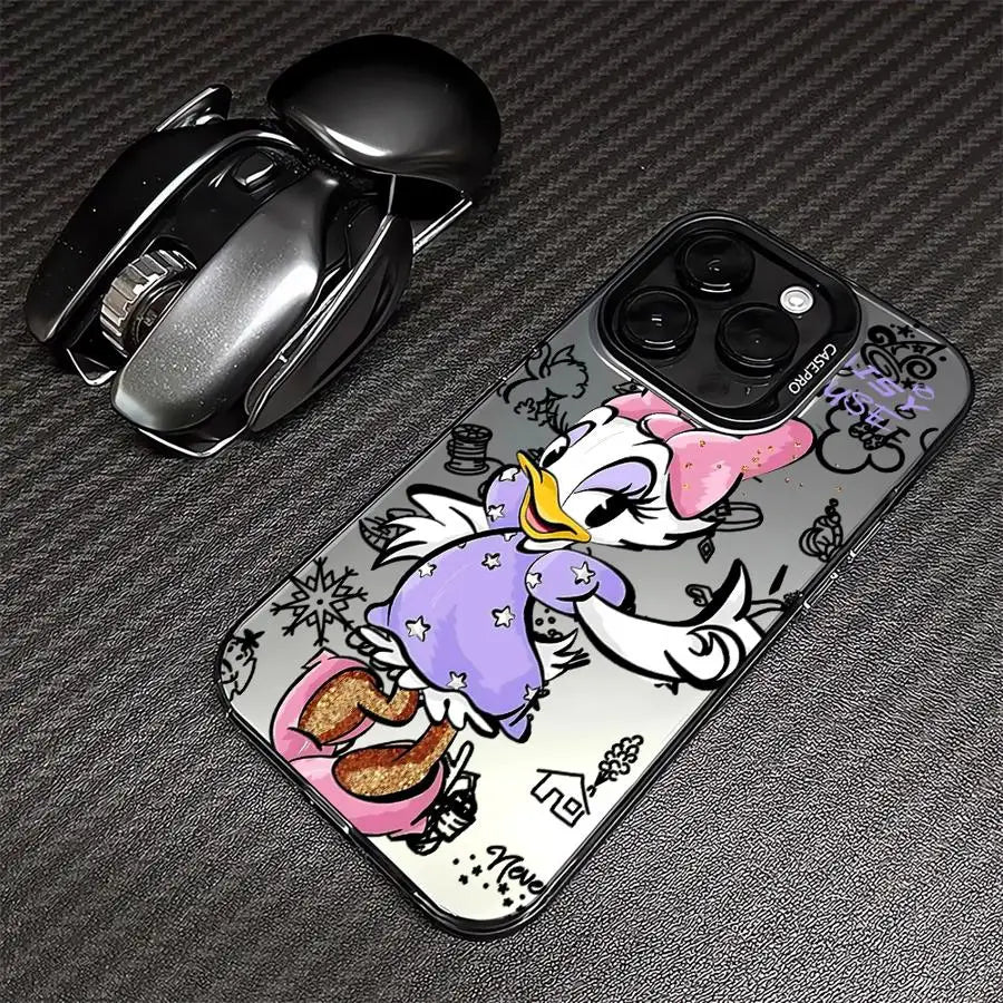 Fashion Mickey Minnie Mouse Phone Case For Xiaomi Redmi 14C 13C 12C 13 12 10 A1 A2 A3 A5 9T 9A K60 K40 4G 5G Anti Back Cover