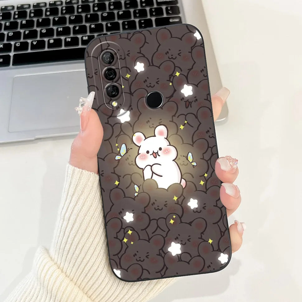 6.59" For Huawei Y9 Prime 2019 Case Stylish Cartoon Girls Cover Soft Silicone For Huawei Y9 Prime Y9Prime STK-L21 Phone Cases