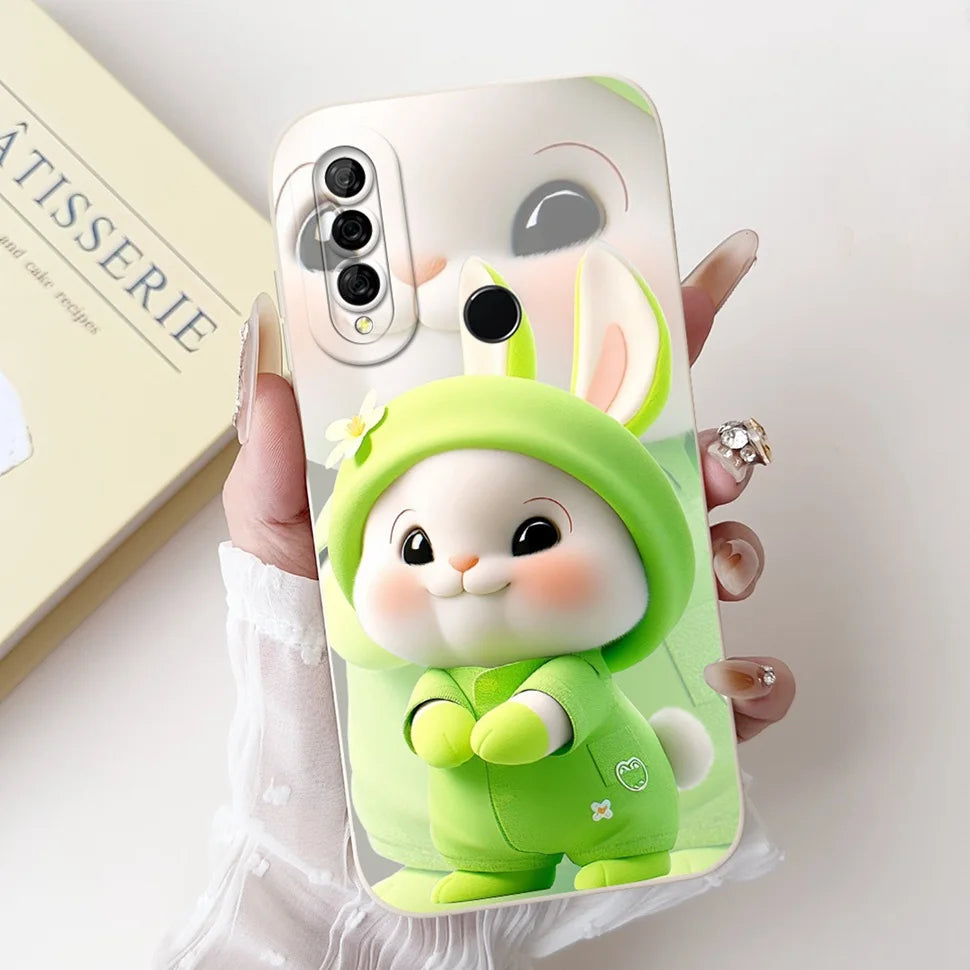 6.59" For Huawei Y9 Prime 2019 Case Stylish Cartoon Girls Cover Soft Silicone For Huawei Y9 Prime Y9Prime STK-L21 Phone Cases