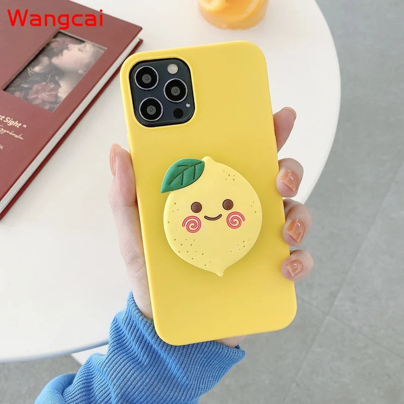 For Xiaomi Mi 9 8 Lite 9 8 SE Mix 3 2s 2 8 Pro 6X 5X A2 Lite A1 Case Fruit Avocado Orange Strawberry Peach Cute Cover