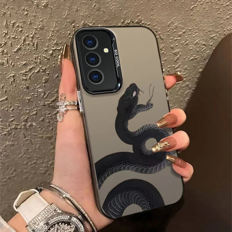Love Heart Pattern Hard Case For Samsung S25 Ultra S23 FE S22 S24 A55 5G A56 A54 A24 A53 A52S A36 A35 A34 A25 A16 A15 Case Cover