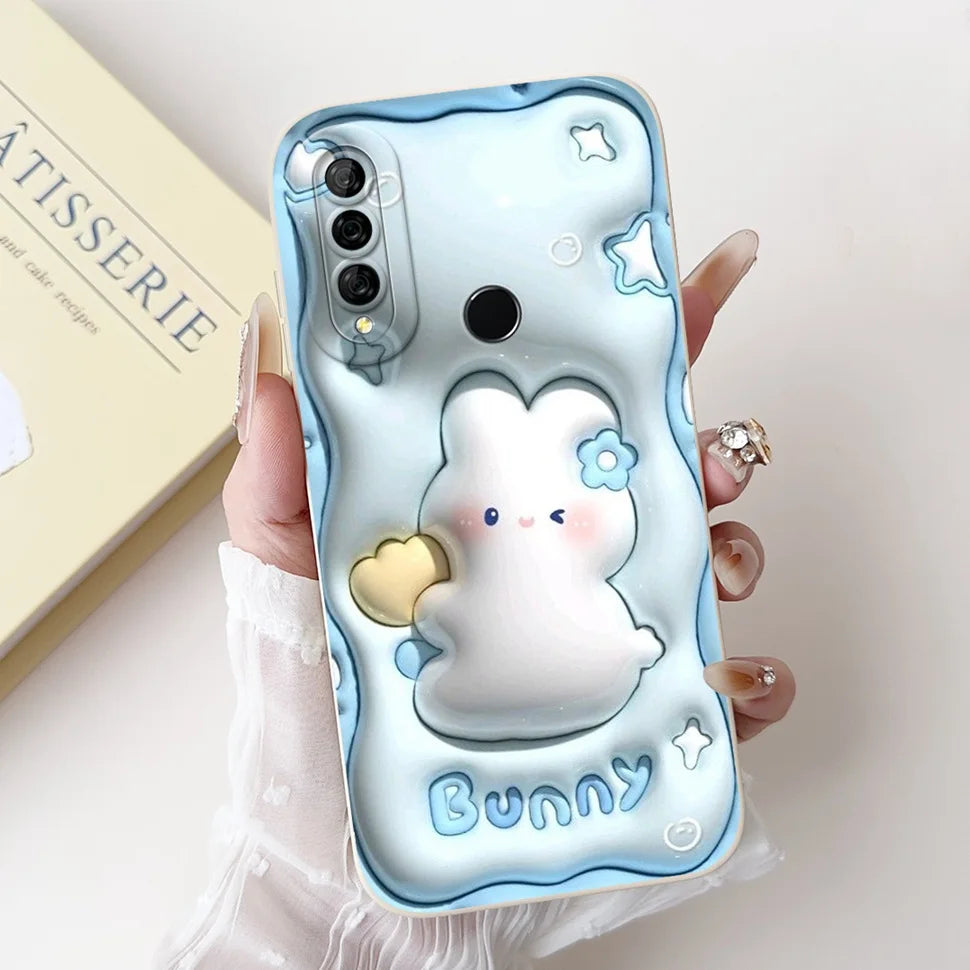 6.59" For Huawei Y9 Prime 2019 Case Stylish Cartoon Girls Cover Soft Silicone For Huawei Y9 Prime Y9Prime STK-L21 Phone Cases