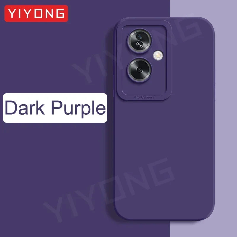 For OPPO A79 5G Case YIYONG Original Soft Liquid Silicone Cover For OPPO A79 OPPOA79 Shockproof Phone Cases