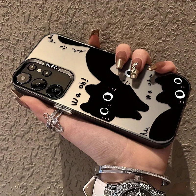 Love Heart Pattern Hard Case For Samsung S25 Ultra S23 FE S22 S24 A55 5G A56 A54 A24 A53 A52S A36 A35 A34 A25 A16 A15 Case Cover