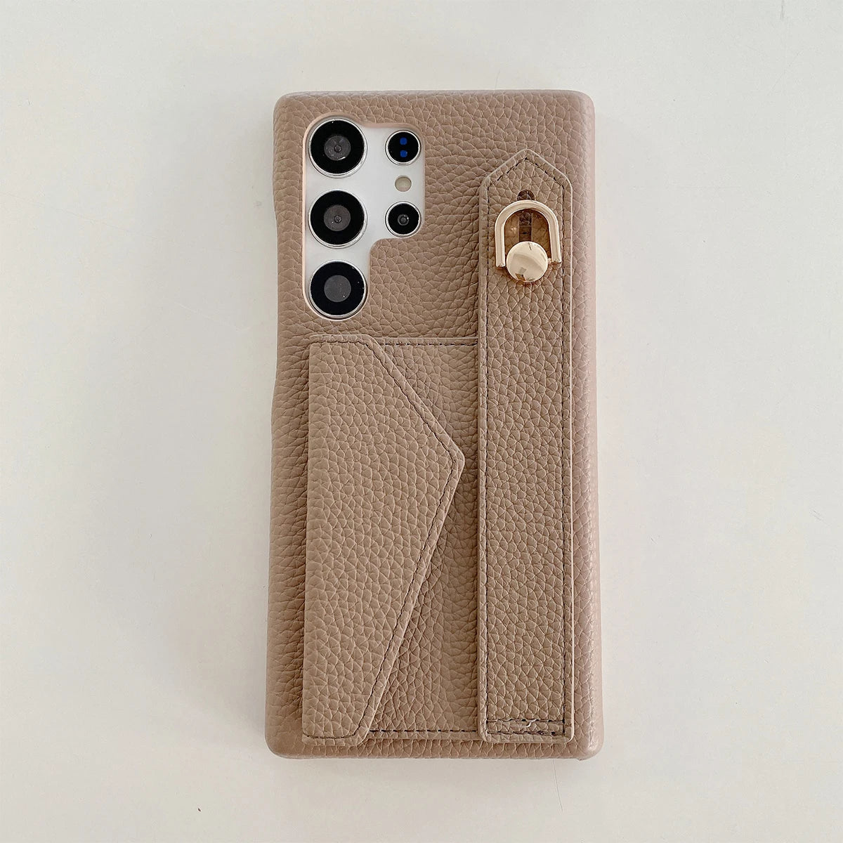 Luxury PU Leather Wrist Strap Wallet Case For Samsung Galaxy S25 S24 S23 S21 S20 FE S22 Plus Note 20 Ultra A52 A53 A54