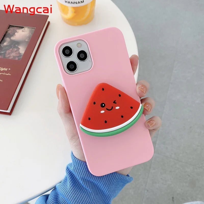 For Xiaomi Mi 9 8 Lite 9 8 SE Mix 3 2s 2 8 Pro 6X 5X A2 Lite A1 Case Fruit Avocado Orange Strawberry Peach Cute Cover