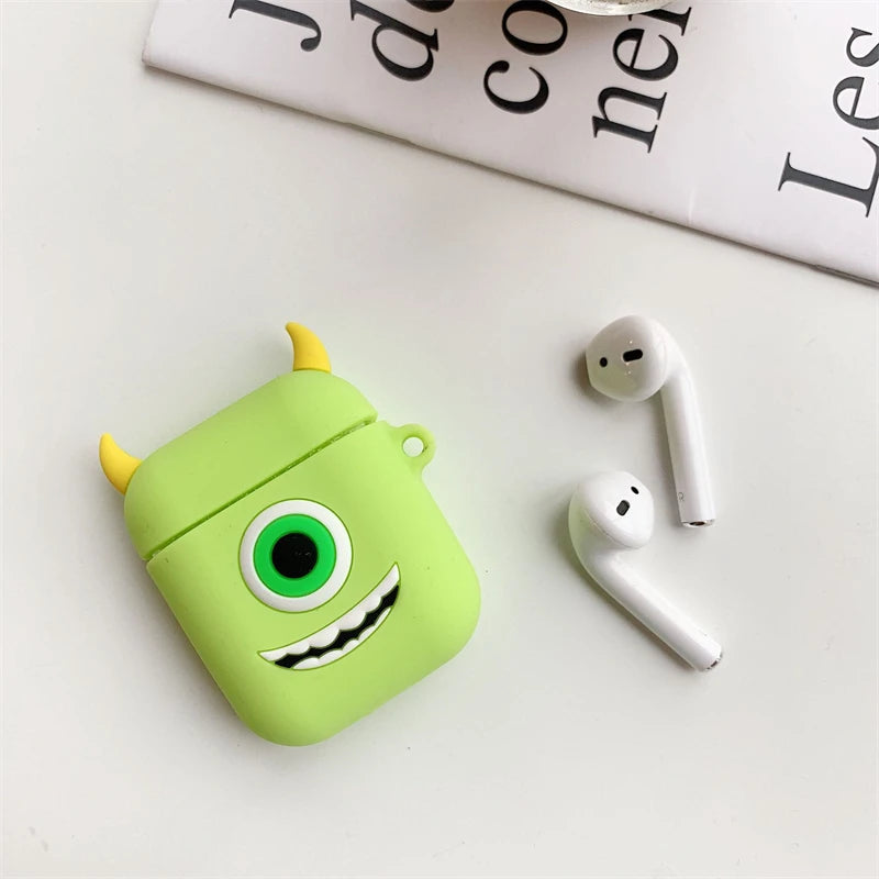 Cute Polka Dots Bow Silicone Case For Apple AirPods 2 3 4 Pro Pro2 Earphone Charging Headphones Case Airpods Protect Cover