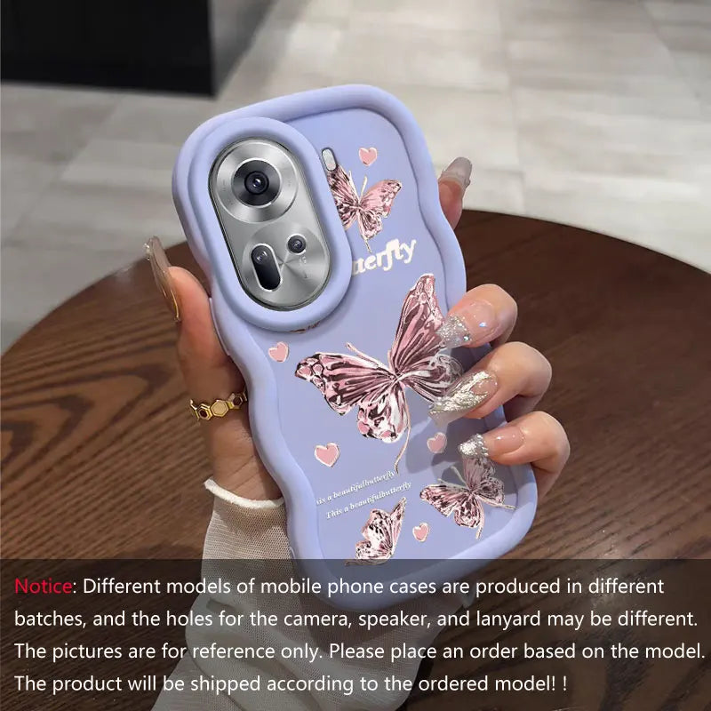 Fantasy Butterfly For OPPO Reno11 Lightweight Flexible Design Ideal For Entertainment OPPO A Reno X 91 77 79 3 11 10 54 38 18 7