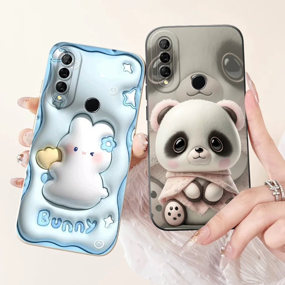 6.59" For Huawei Y9 Prime 2019 Case Stylish Cartoon Girls Cover Soft Silicone For Huawei Y9 Prime Y9Prime STK-L21 Phone Cases