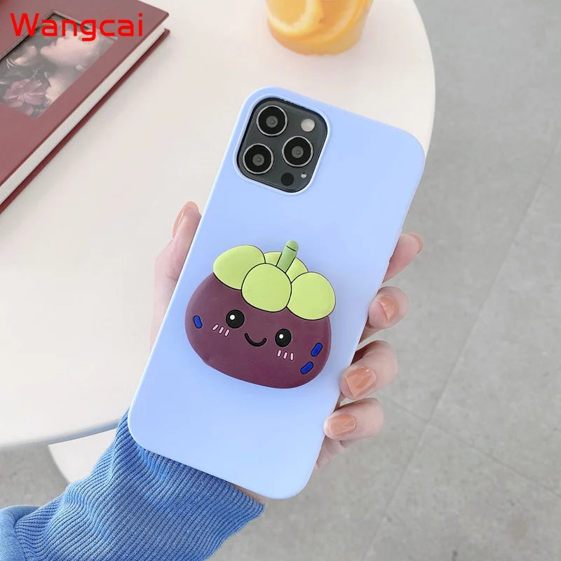 For Huawei Y7P Y6P Y5P P40 Pro Plus P30 P20 Pro Lite Y7 Y6 Prime Pro 2019 Case Fruit Avocado Orange Strawberry Peach Cute Cover