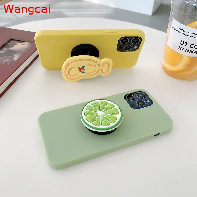 For OPPO A54 4G 5G A92 A72 A52 A91 F15 A8 A31 A9 A5 2020 R17 F9 Pro R15 Case Fruit Avocado Orange Strawberry Peach Cute Cover