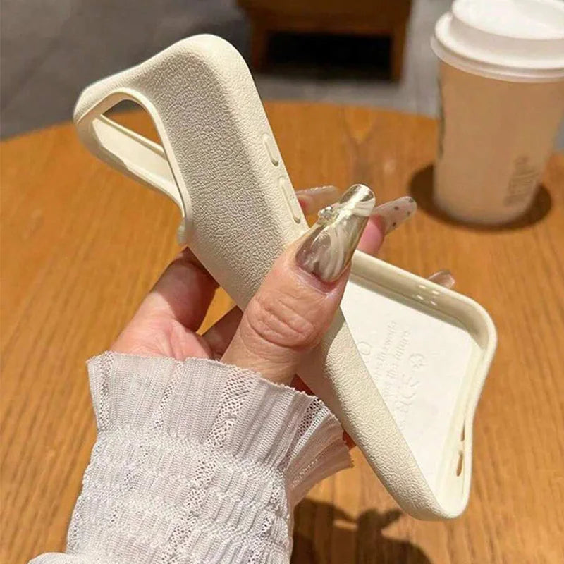 Luxury 3D Suction Cup Stand Litchi Pattern Phone Case For iPhone 16 15 14 Pro Max Plus 11 12 13 Pro 14 15 Plus XR XS 16E Cover