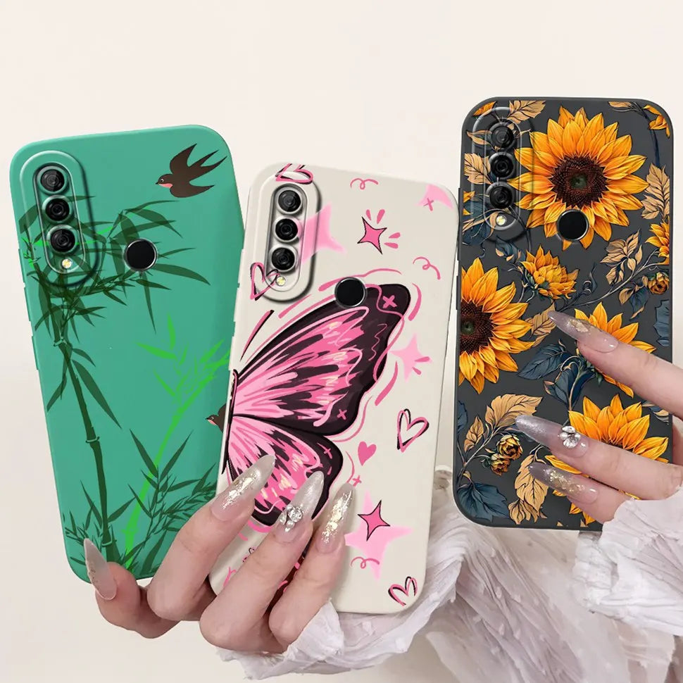 6.59" For Huawei Y9 Prime 2019 Case Stylish Cartoon Girls Cover Soft Silicone For Huawei Y9 Prime Y9Prime STK-L21 Phone Cases