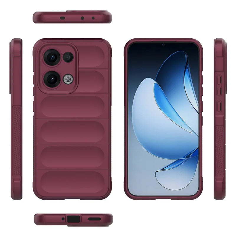Soft TPU Silicone Shockproof Case For Oppo Reno 13 Pro 13F 4G 5G Anti-fall Camera Protect Back Cover for Reno13 13Pro 13 F Funda