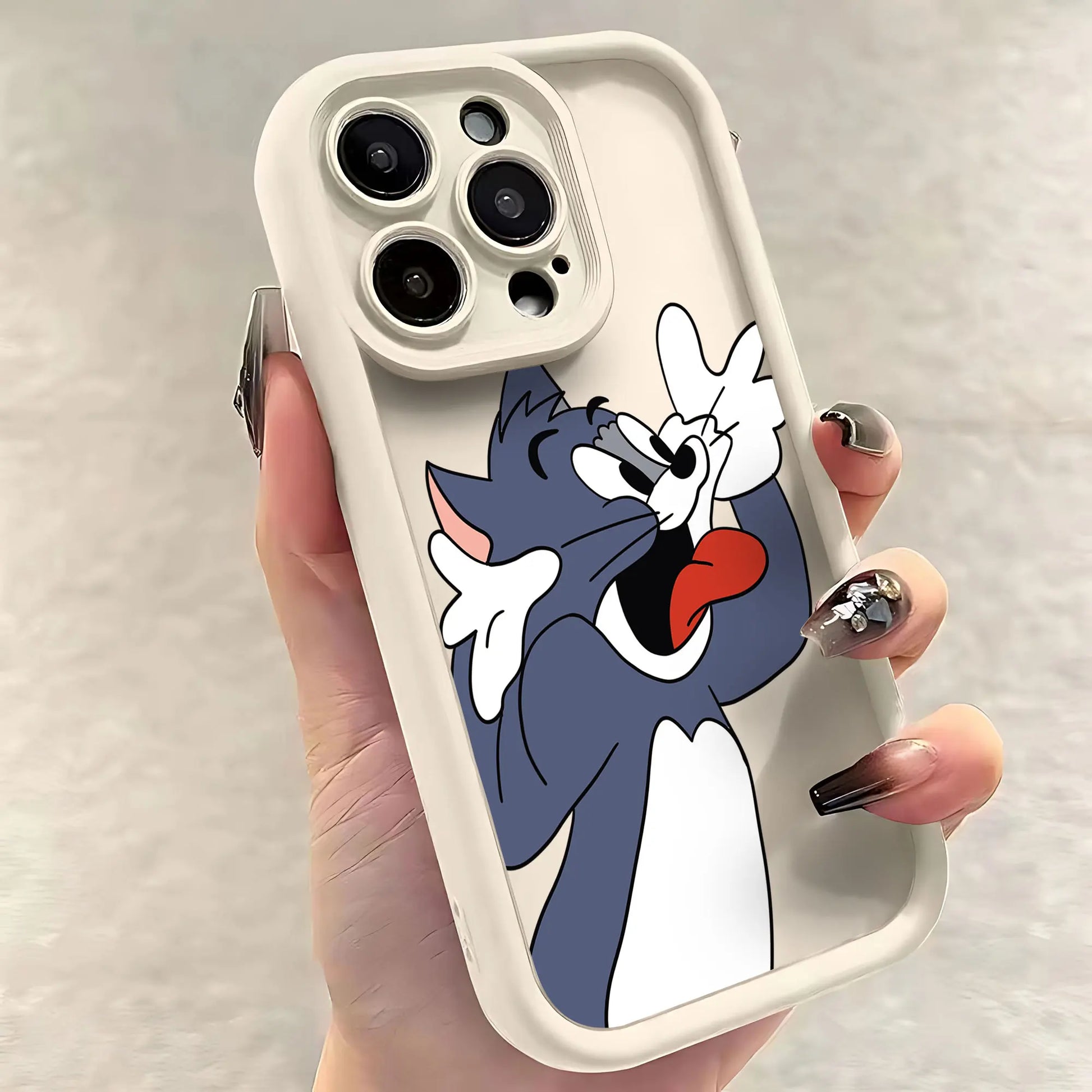 Cartoon Cute Toms Jerrys Phone Case for iPhone 16 15 14 13 12 11 Pro Max Mini XR XS X 7 8 6 6s Plus Soft TPU Back Cover