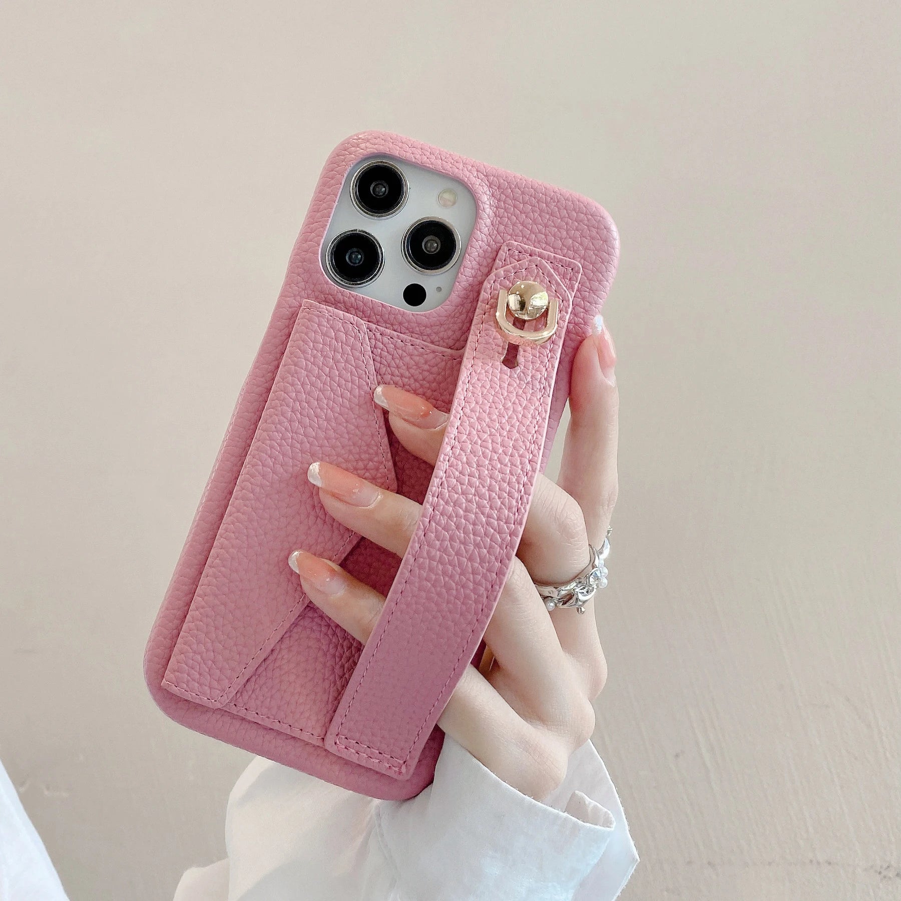 Wrist Strap Wallet Case For Samsung Galaxy S21 FE S22 S23 Plus Note 20 Ultra A52 A53 A54 Luxury Card Holder Leather Cover