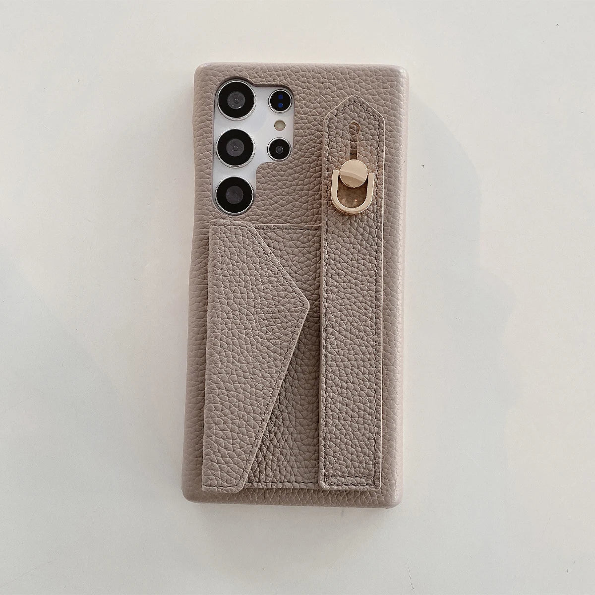 Wrist Strap Wallet Case For Samsung Galaxy S21 FE S22 S23 Plus Note 20 Ultra A52 A53 A54 Luxury Card Holder Leather Cover