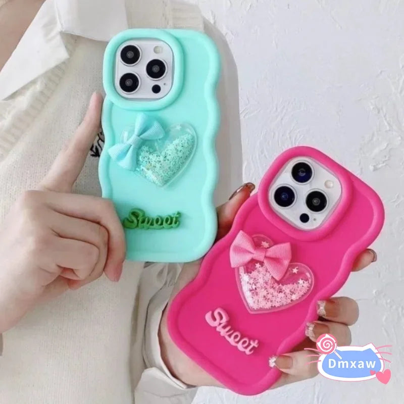 For Samsung Galaxy A23 M23 F23 A50 A50S A30S A22 M32 M22 4G A21S A20S A20 A30 M10S A15 A1 Phone Case Bow Macaron Color Cover