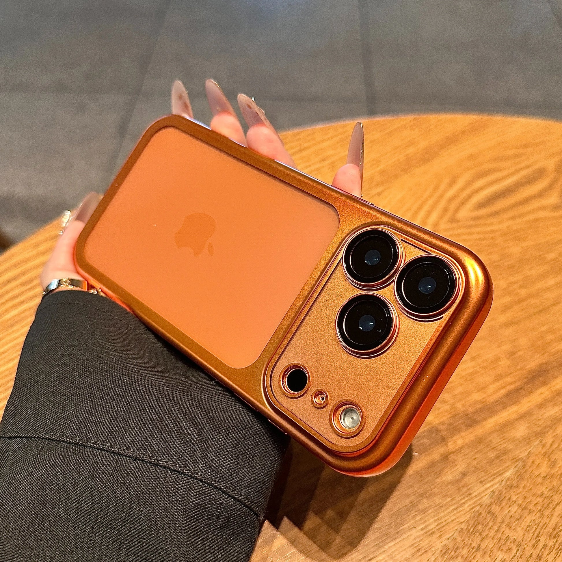 Luxury TPU Matte Transparent Phone Case For iPhone 11 12 13 14 15 16 Pro Max 17Air Plus Shockproof Bumper Cases Cover