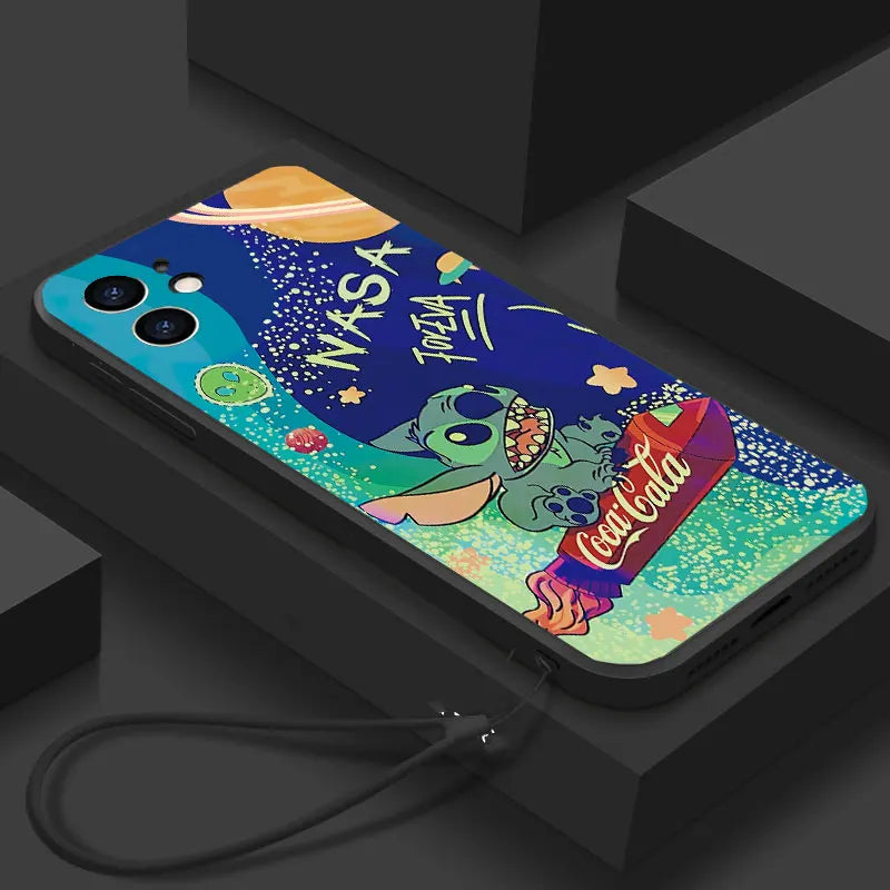 Stitch Angel Cartoon Love Heart Case For Honor X6C X8C 400 Lite X9C Smart X6B X6A Plus Magic 7 Lite Plain TPU Phone Cover Cases