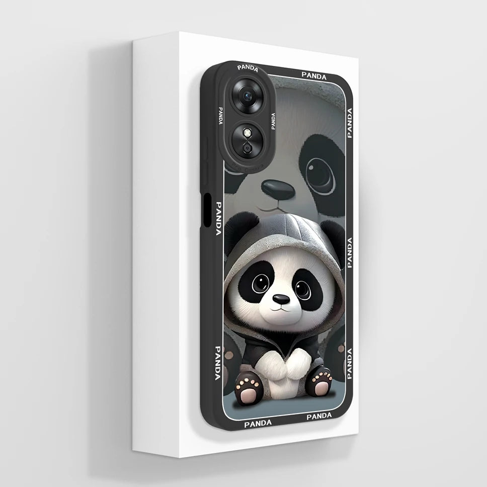 Phone Case For Oppo A17 A17K K 4G Pretty Flowers Smooth Liquid Silicone Back Cover For OppoA17K Oppo A 17 K Fundas Shell Coque