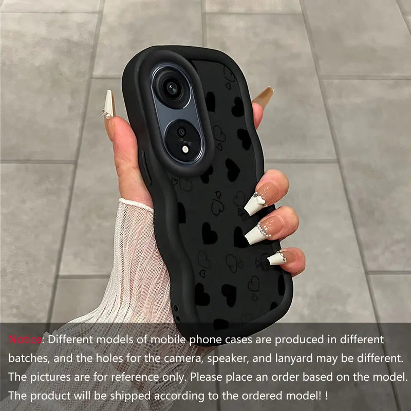 Romantic Heart Protect You For OPPO A38 With Flexible Case Featuring Shockproof Ideal For OPPO A Reno X 91 77 79 3 11 10 54 18