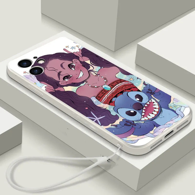Stitch Angel Cartoon Love Heart Case For Honor X6C X8C 400 Lite X9C Smart X6B X6A Plus Magic 7 Lite Plain TPU Phone Cover Cases
