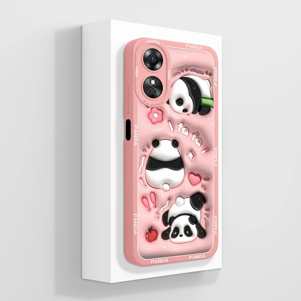 Phone Case For Oppo A17 A17K K 4G Pretty Flowers Smooth Liquid Silicone Back Cover For OppoA17K Oppo A 17 K Fundas Shell Coque