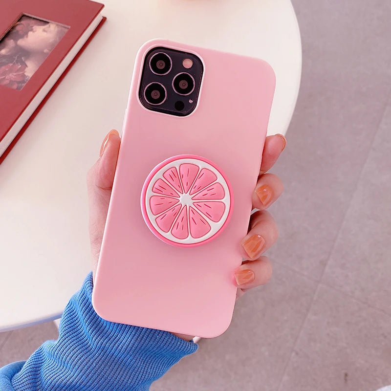 For Huawei Y7P Y6P Y5P P40 Pro Plus P30 P20 Pro Lite Y7 Y6 Prime Pro 2019 Case Fruit Avocado Orange Strawberry Peach Cute Cover