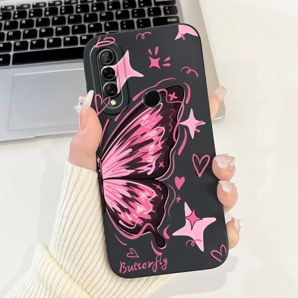 6.59" For Huawei Y9 Prime 2019 Case Stylish Cartoon Girls Cover Soft Silicone For Huawei Y9 Prime Y9Prime STK-L21 Phone Cases