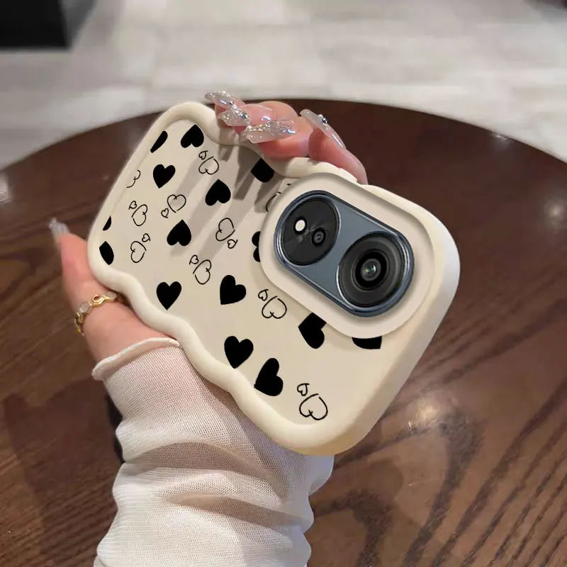 Romantic Heart Protect You For OPPO A38 With Flexible Case Featuring Shockproof Ideal For OPPO A Reno X 91 77 79 3 11 10 54 18