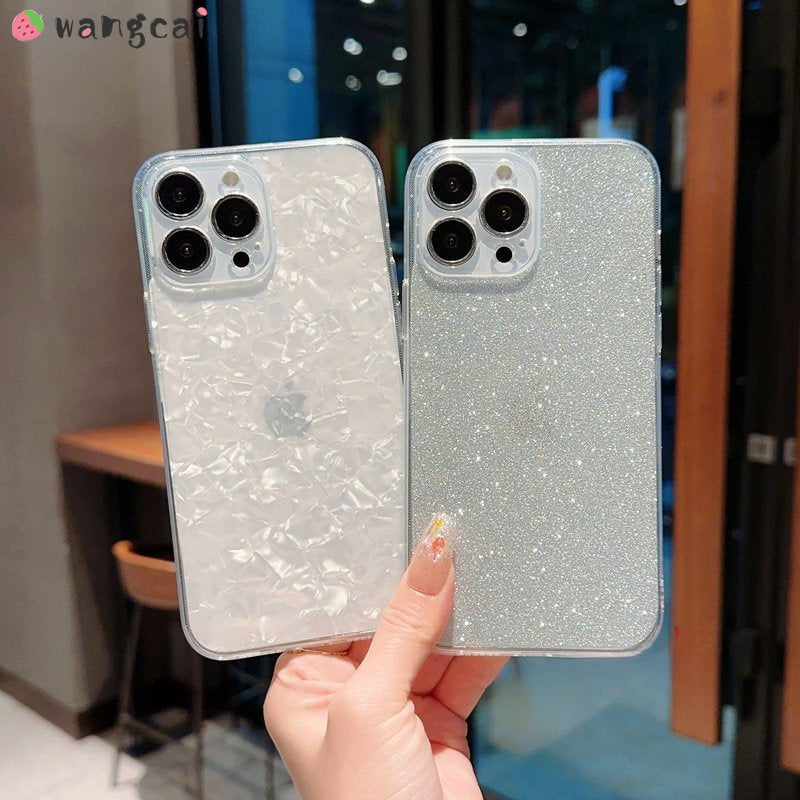 For Vivo V27 Pro V27E V25 Pro V23 Pro V23E V21 4G 5G V20 Pro Y77E Y77 Soft Transparent Phone Case With  Bling Back Cover Cases