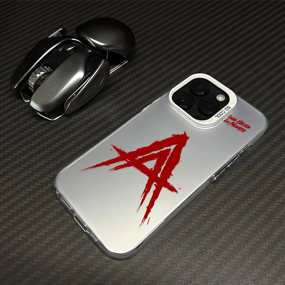 Anuel AA rapper Hot Plating Shockproof Back Bumper Phone Case for iPhone 16 15 14 13 12 11 Pro Max 16E 16 15 14 Plus Case