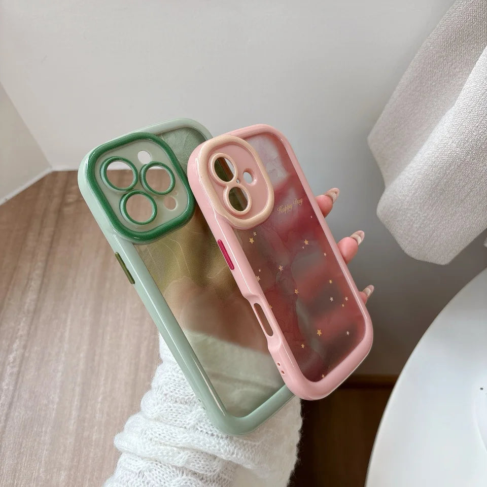 Factory Wholesale for iPhone16/15/14/13/12 mobile phone case 16Promax protective case 15Pro translucent case 11 frosted case