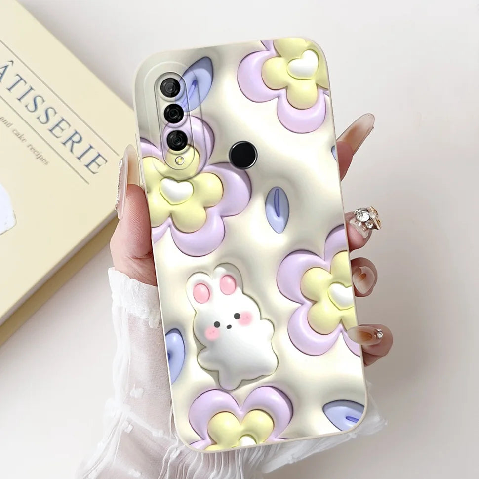 6.59" For Huawei Y9 Prime 2019 Case Stylish Cartoon Girls Cover Soft Silicone For Huawei Y9 Prime Y9Prime STK-L21 Phone Cases
