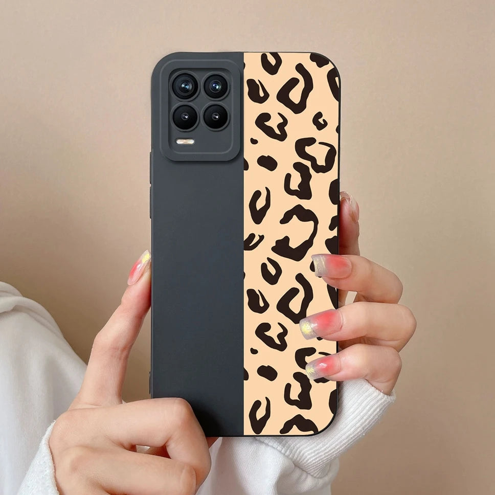 Cases For Realme 8 Pro 4G Shell Lovely Cartoon Astronaut Pattern Soft Liquid Silicone Phone Covers For Realme8 8Pro Fundas Coque